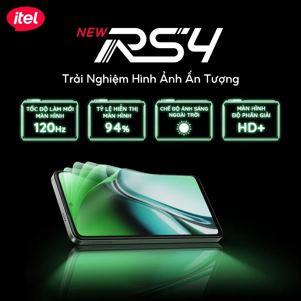 Ảnh Điện Thoại Itel RS4 12/256GB | NFC | 5000 mAH | 120Hz | Sạc Nhánh & Nhanh 45W| BH 12T 3