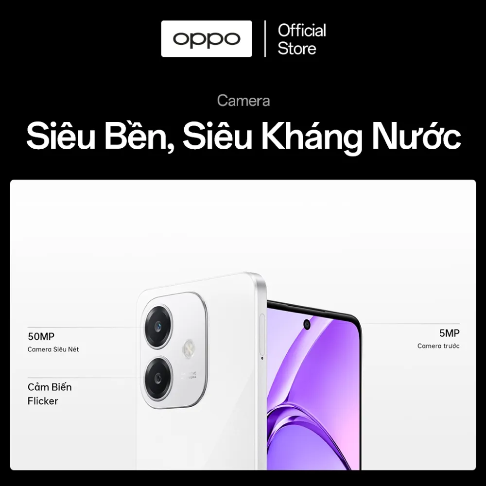 Ảnh Điện Thoại OPPO A3 (8GB/256GB) | Siêu bền | SUPERVOOC | Kháng nước và bụi  - Hàng chính hãng 4