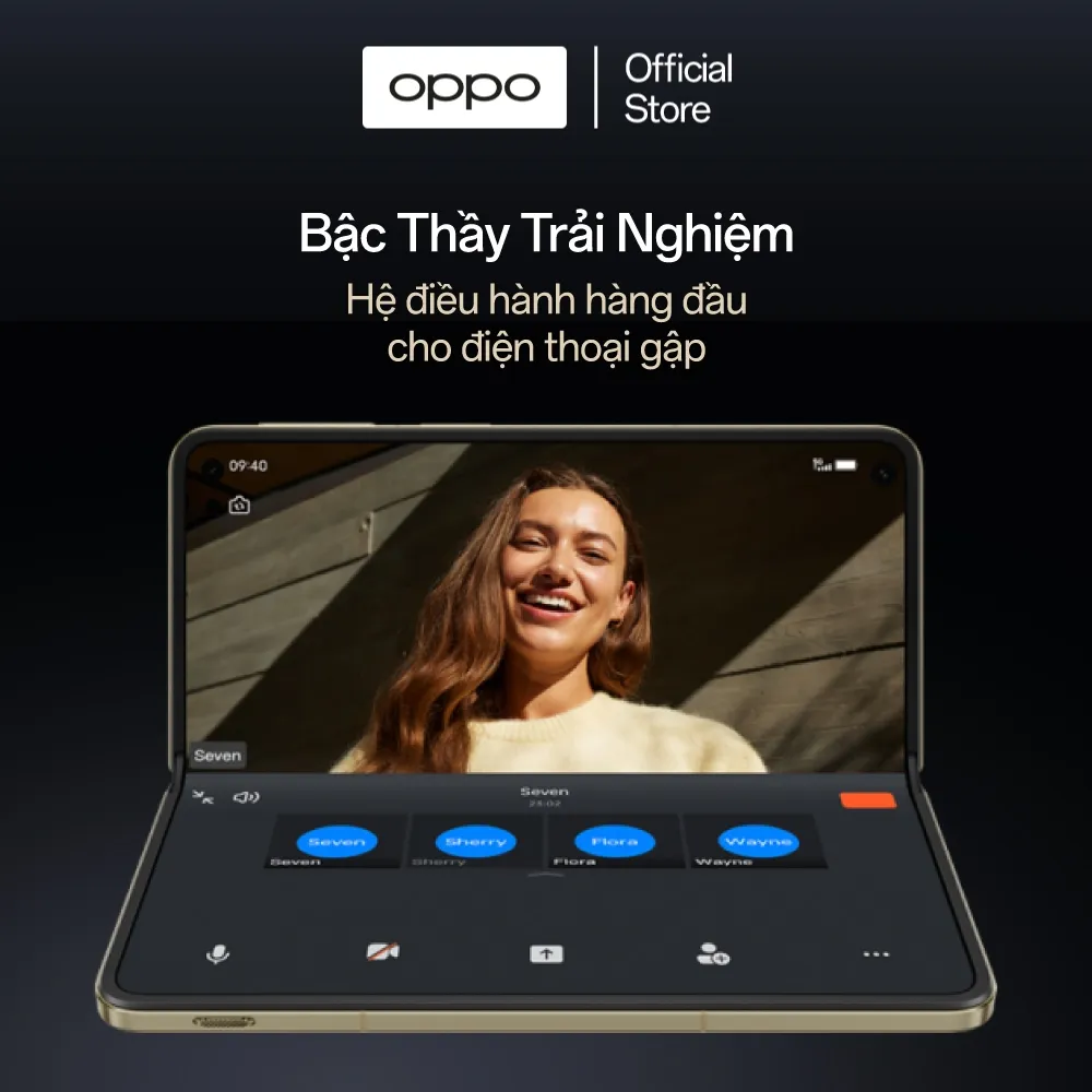 Ảnh Điện thoại OPPO FIND N3 (16GB/512GB) | Điện thoại gập đẳng cấp | Nếp gập tàng hình | Màn hình 2k - Hàng chính hãng 4