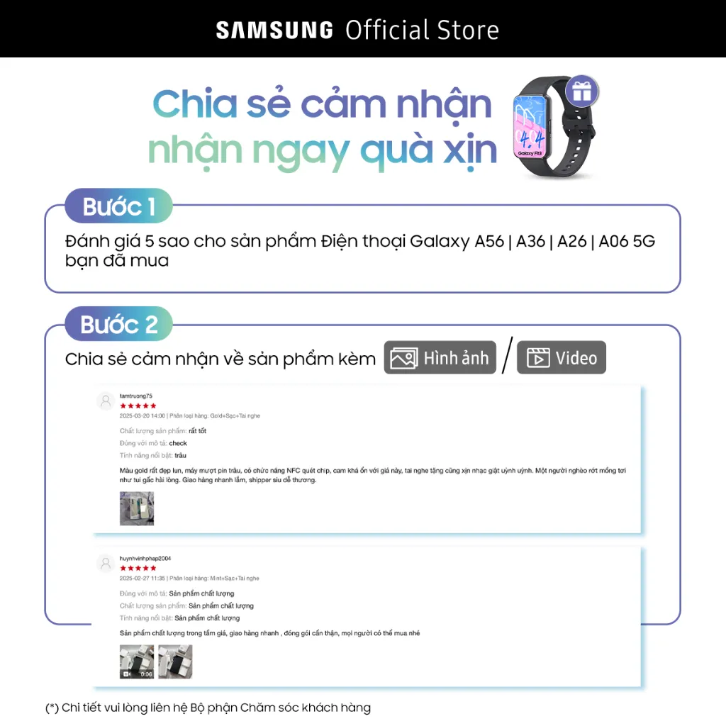 Ảnh Điện Thoại Samsung Galaxy A06 5G 4GB/128GB 1