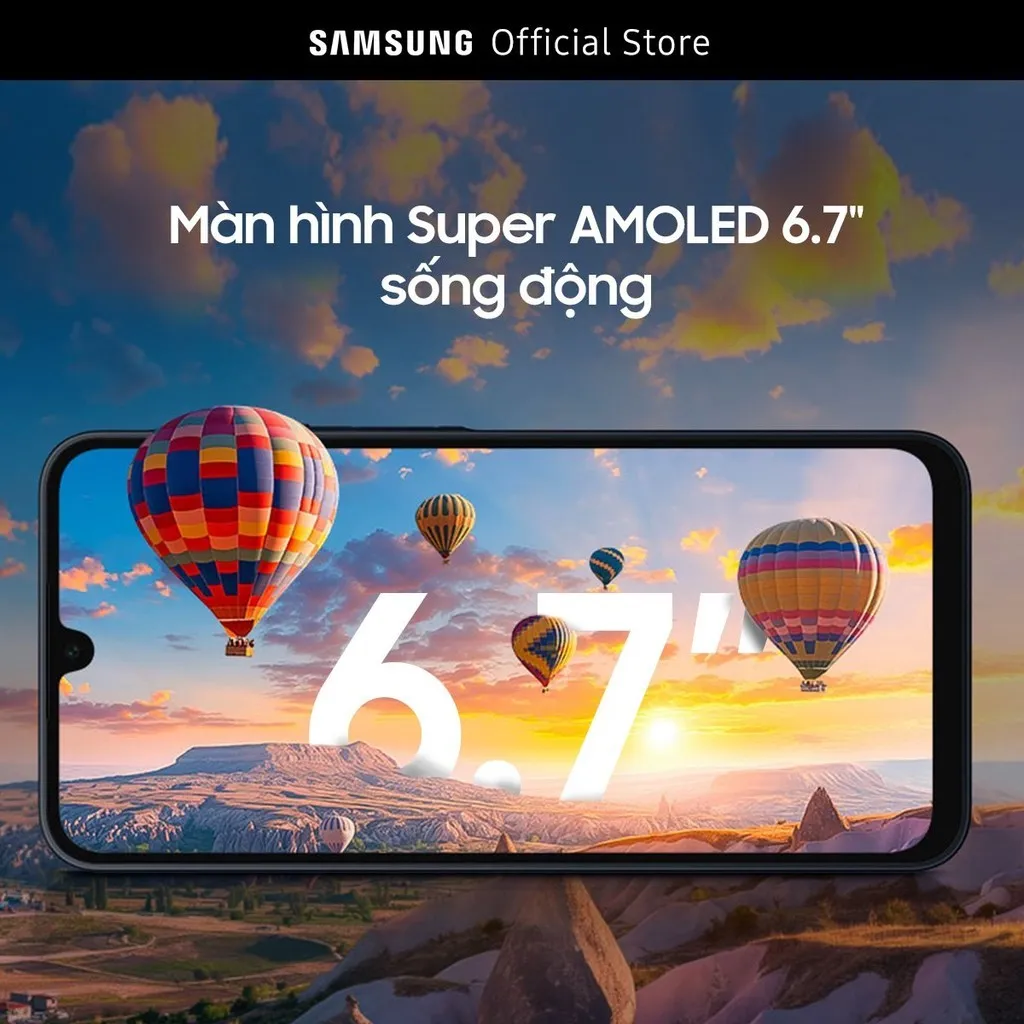 Ảnh Điện thoại Samsung Galaxy A16 5G (8GB/128GB), màn hình Super AMOLED 6.7", kháng bụi nước IP54 3