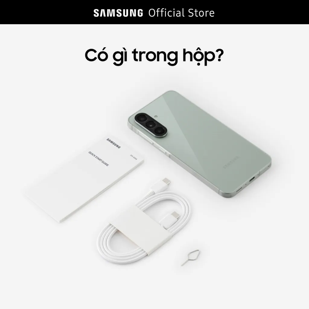 Ảnh Điện thoại Samsung Galaxy A56 5G (8/128GB), Màn Hình FHD 6.7”, Mặt lưng kính, AI-Best Face 4