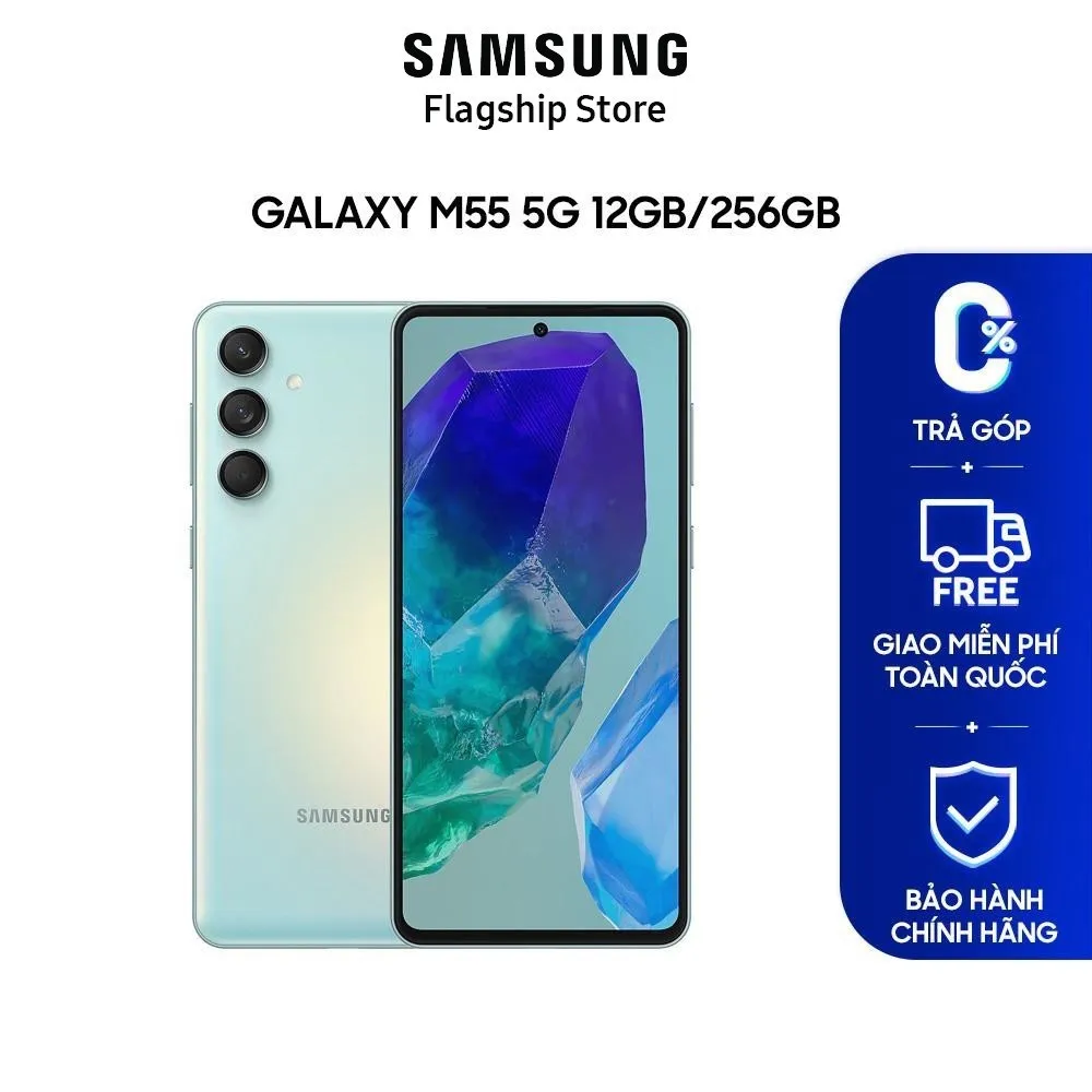 Đánh giá Samsung Galaxy M55 5G 12GB/256GB: Cấu hình, Camera, Pin & Giá