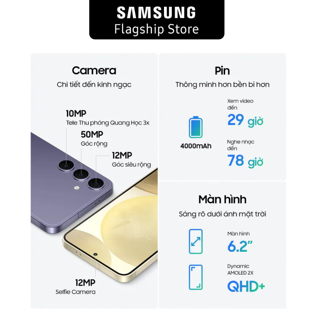 Ảnh Điện thoại Samsung Galaxy S24 8GB/256GB -  S24 Ultra 12GB/256GB 4