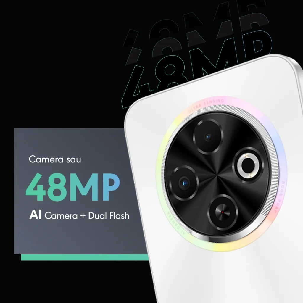 Ảnh Điện thoại Tecno Spark 30C (4+4)GB/128GB - Helio G81 | 5000 mAh | Sạc nhanh 18W 3