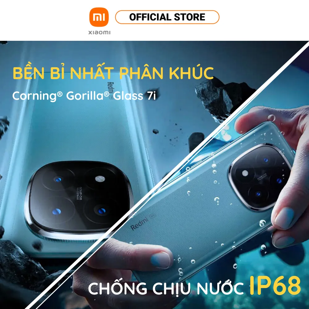 Ảnh Điện thoại thông minh Redmi Note 14 Pro+ 5G (8+256GB) | Màn hình 6.67" | Snap 7S Gen 3 | Camera AI 200MP 4