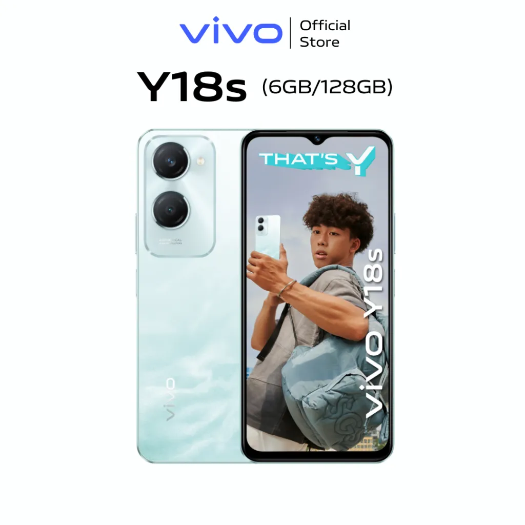 Ảnh Điện thoại vivo Y18s (6GB+128GB) - Hàng chính hãng - 1 đổi 1 tháng đầu tiên - Bảo hành kỹ thuật 12 tháng 1