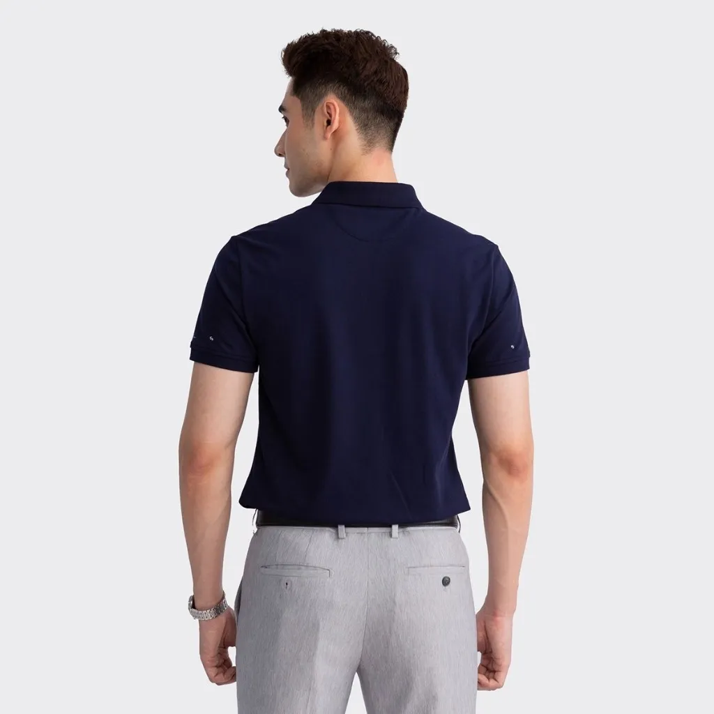 Ảnh Insidemen Áo polo nam họa tiết độc đáo chất liệu cotton thoáng mát IPS009S3 2