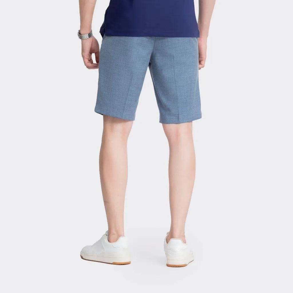Ảnh Insidemen- Quần Short Âu Kaki Nam Form Suông Vừa Thoải Mái Lịch Lãm- ISO027AZ 1