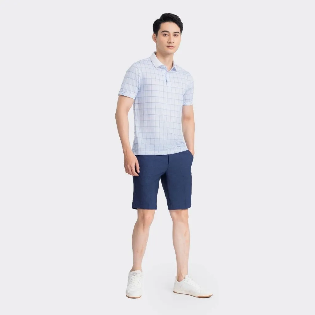 Ảnh Insidemen- Quần Short Âu Kaki Nam Form Suông Vừa Thoải Mái Lịch Lãm- ISO027AZ 3
