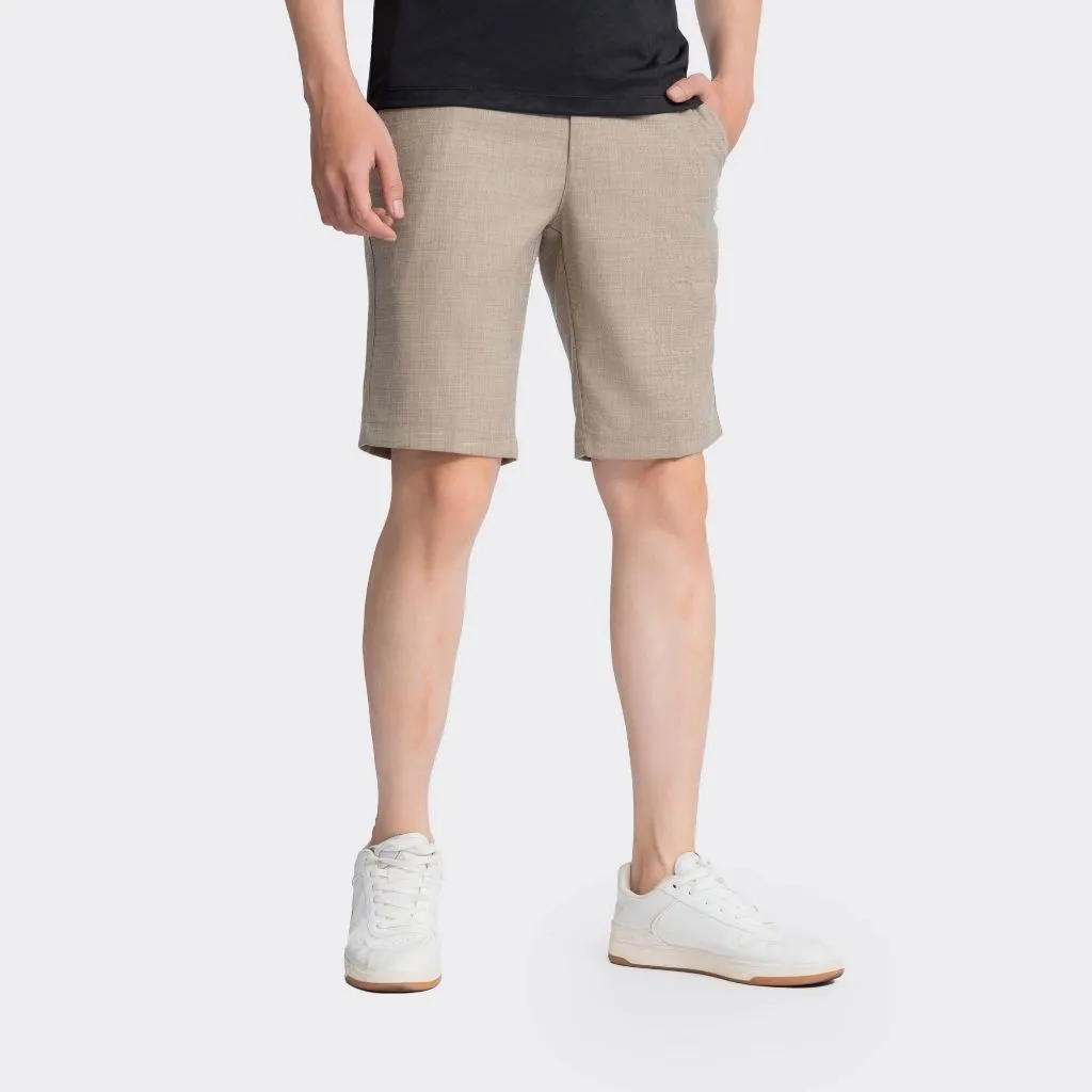 Ảnh Insidemen- Quần Short Âu Kaki Nam Form Suông Vừa Thoải Mái Lịch Lãm- ISO027AZ 4
