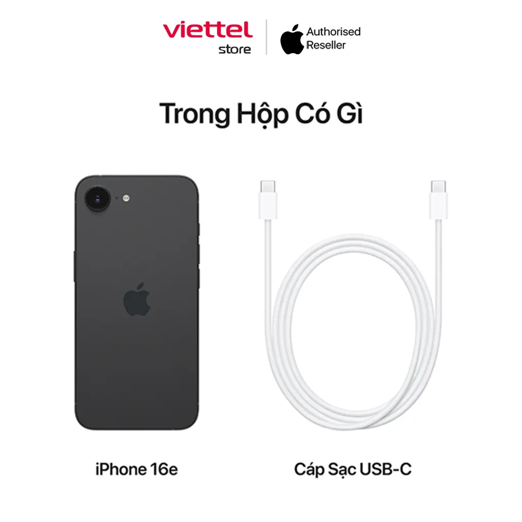 Ảnh iPhone 16e 128GB Chính hãng VN/A 4