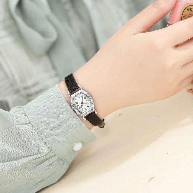 Ảnh JA-544 đồng hồ nữ Julius dây da đen | Julius Official 3