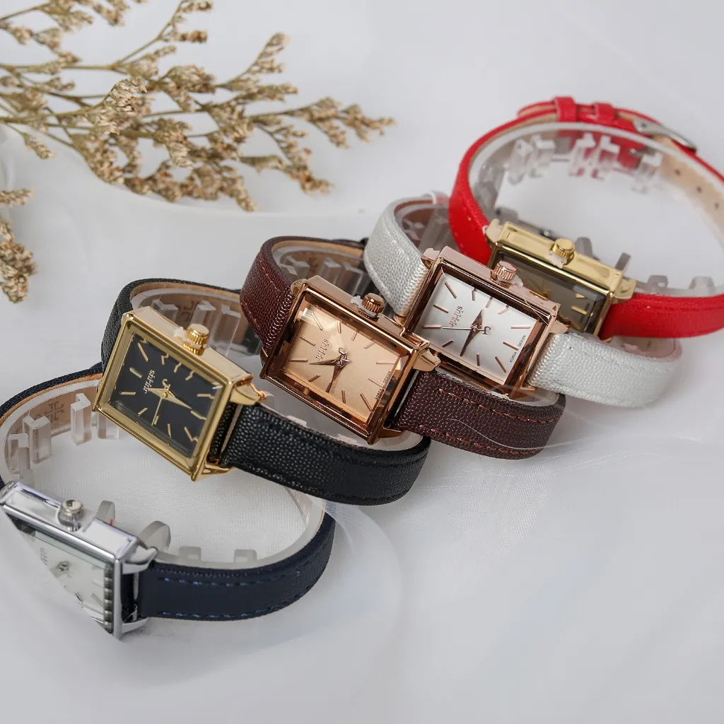 Ảnh JA-787 đồng hồ nữ dây da nâu Sale off | Julius Official 4