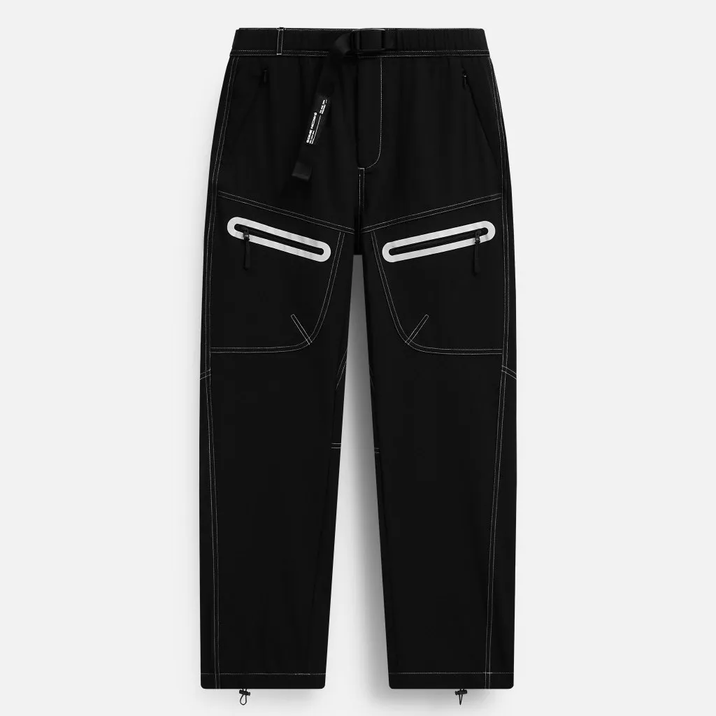 Ảnh Jogger Nam Relaxed Belt White Opening, Chất Vải 90% Nylon-10% Spandex Thoải Mái, JG0008, SOMEHOW 2