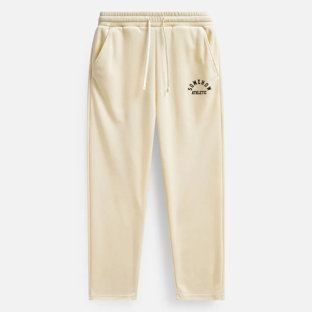 Ảnh Jogger Nam Relaxed Form Athletic, Chất Vải Pique 80% Poly - 20% Cotton Thoải Mái, JG0009, SOMEHOW 3