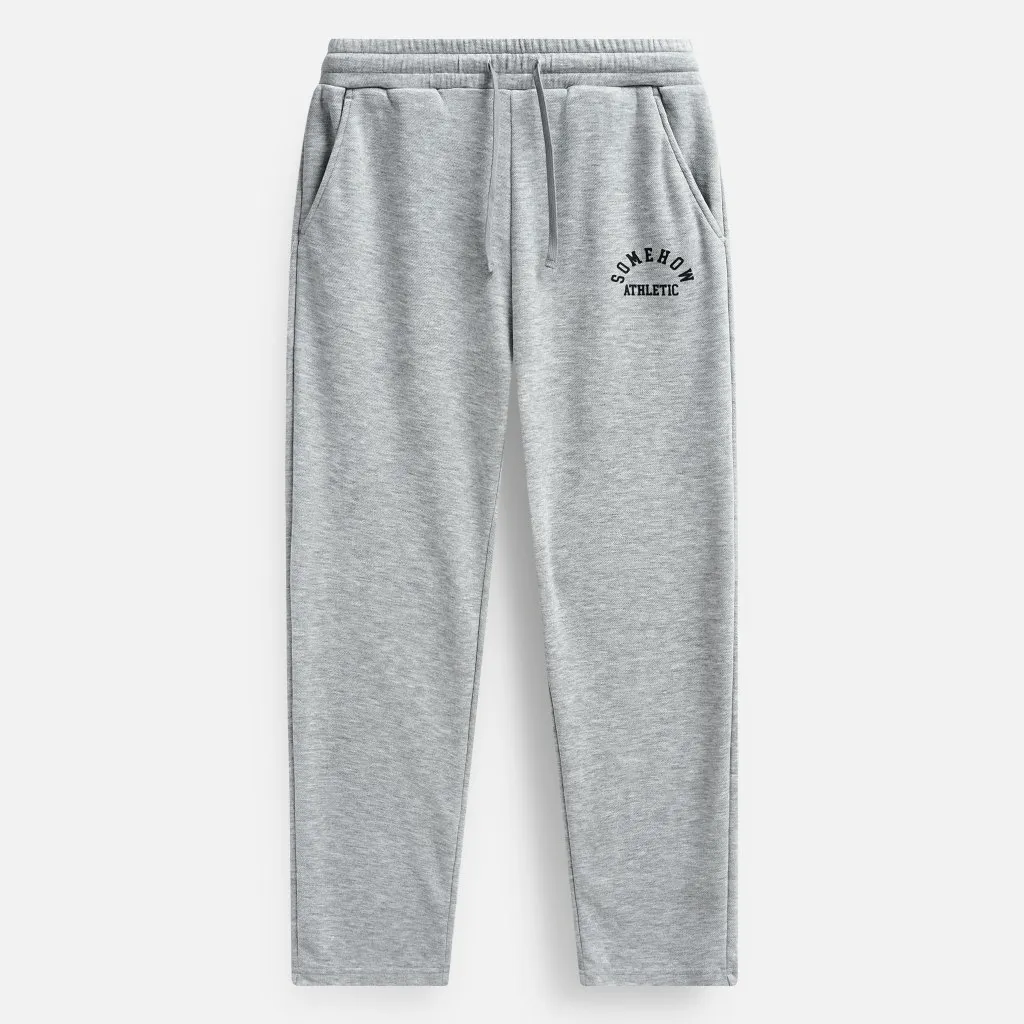 Ảnh Jogger Nam Relaxed Form Athletic, Chất Vải Pique 80% Poly - 20% Cotton Thoải Mái, JG0009, SOMEHOW 4