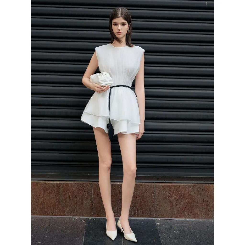 Ảnh JOVEN Quần Short Damist Bồng Bềnh Nhẹ Nhàng 1