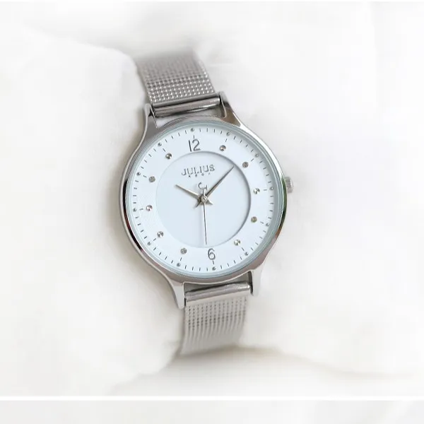 Ảnh Julius Official| Đồng hồ nữ JULIUS JA-1060 dây thép 4