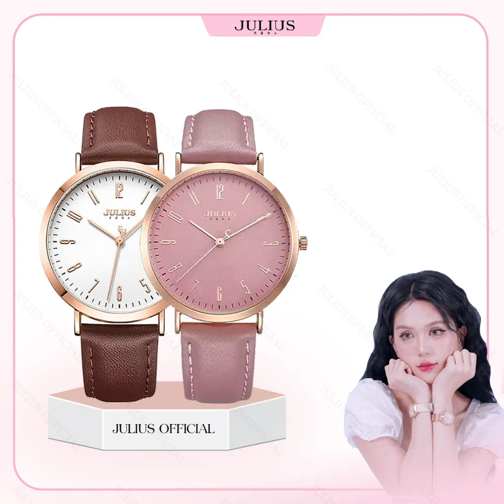 Ảnh Julius Official | Đồng hồ nữ Julius JA-1017 dây da 1