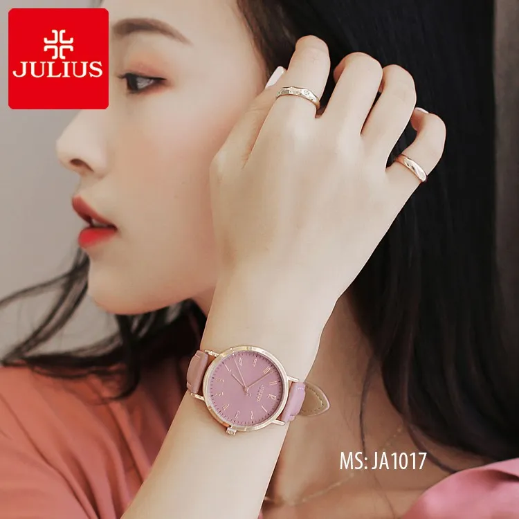 Ảnh Julius Official | Đồng hồ nữ Julius JA-1017 dây da 4