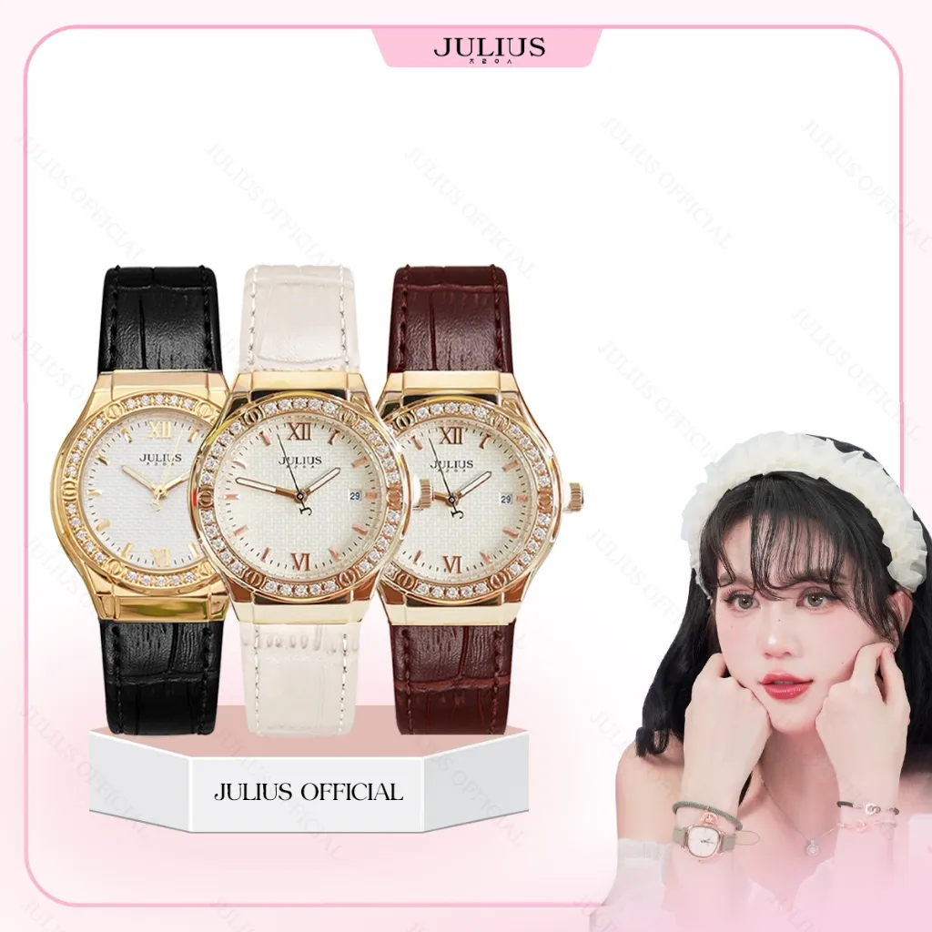 Ảnh Julius Official | Đồng hồ nữ Julius JA-1395 dây da 1