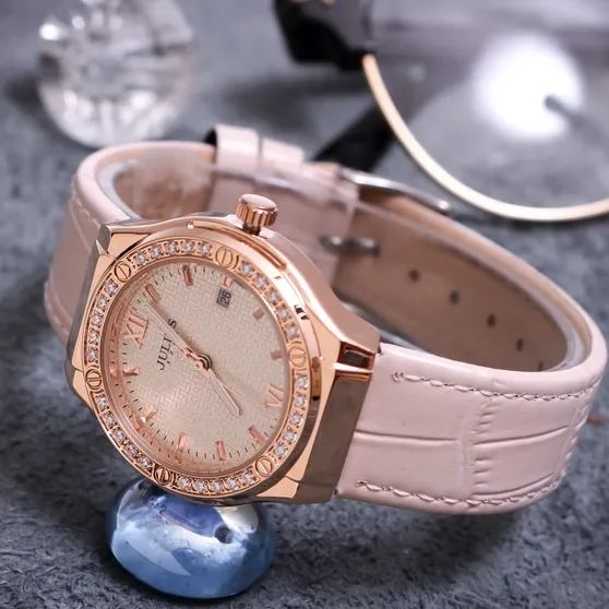 Ảnh Julius Official | Đồng hồ nữ Julius JA-1395 dây da 3