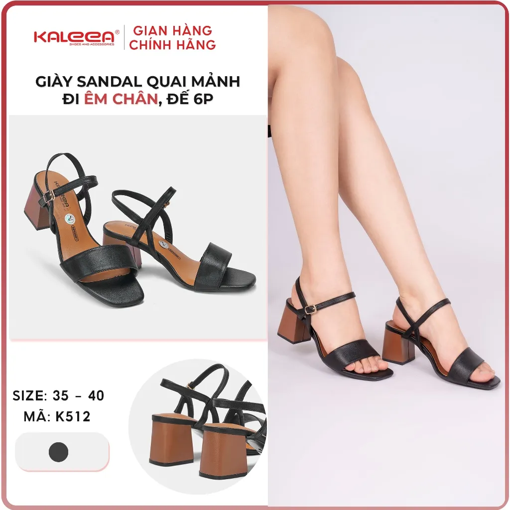 Review Giày Sandal Nữ Kaleea K512: Đế Cao 6p Siêu Êm & Thời Trang