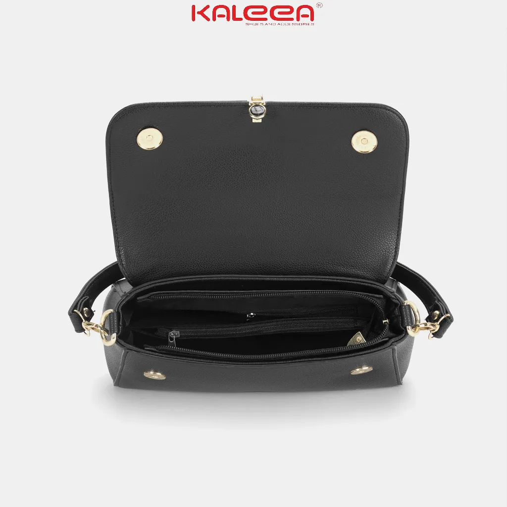 Ảnh Kaleea - Túi Xách Nữ Đeo Chéo, Túi Đeo Vai Chất Da Mềm Hoạ Tiết Đính Đá Sz 26cm - X79 4