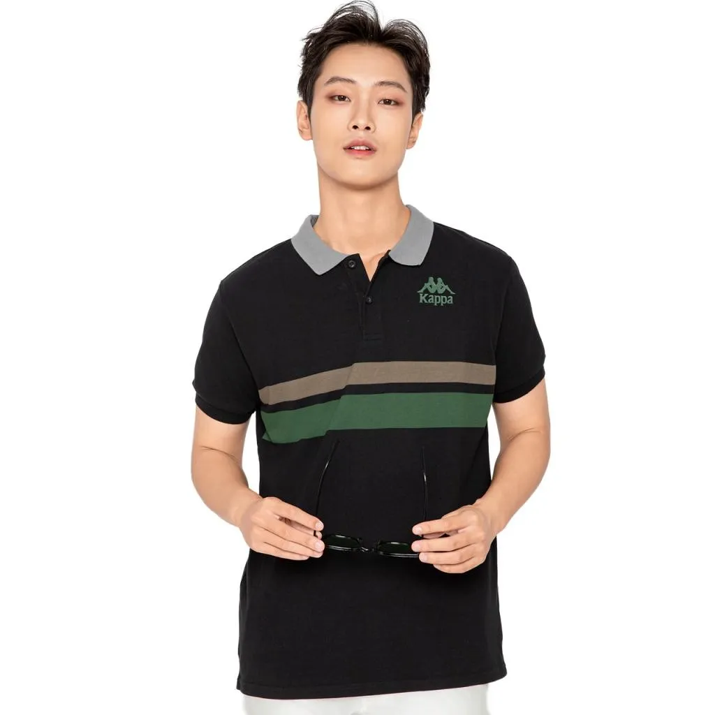 Ảnh KAPPA ÁO THUN CÓ CỔ TAY NGẮN NAM 331D6KW REGULAR 2