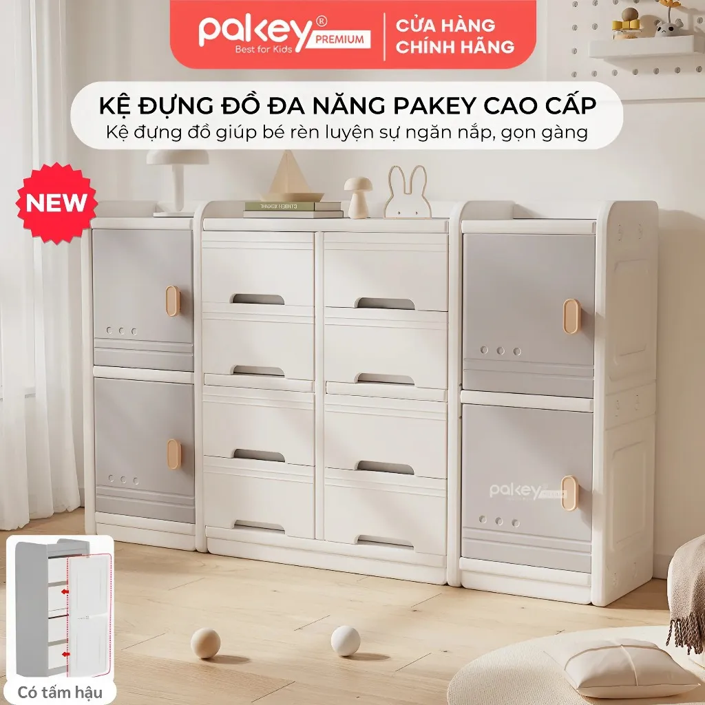 Review Kệ Đựng Đồ PAKEY Hàn Quốc: Gọn Gàng, An Toàn Cho Bé