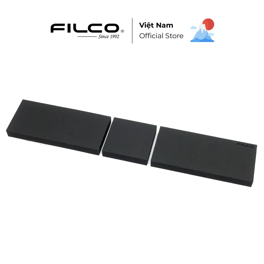 Ảnh Kê tay bàn phím cơ Filco Animal Free Leather Macaron - L3 Black (Kiểu tách) - Hàng Chính Hãng 1