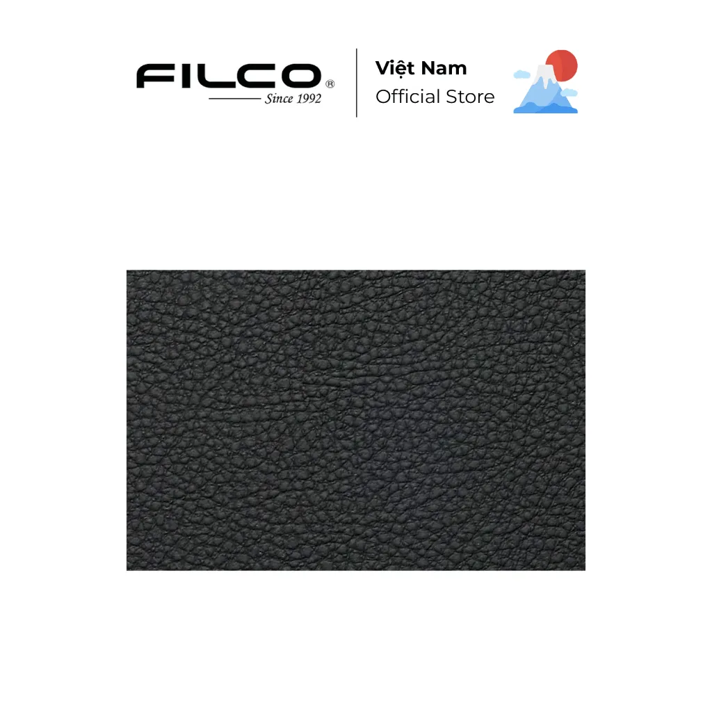 Ảnh Kê tay bàn phím cơ Filco Animal Free Leather Macaron - Black - Hàng Chính Hãng 4