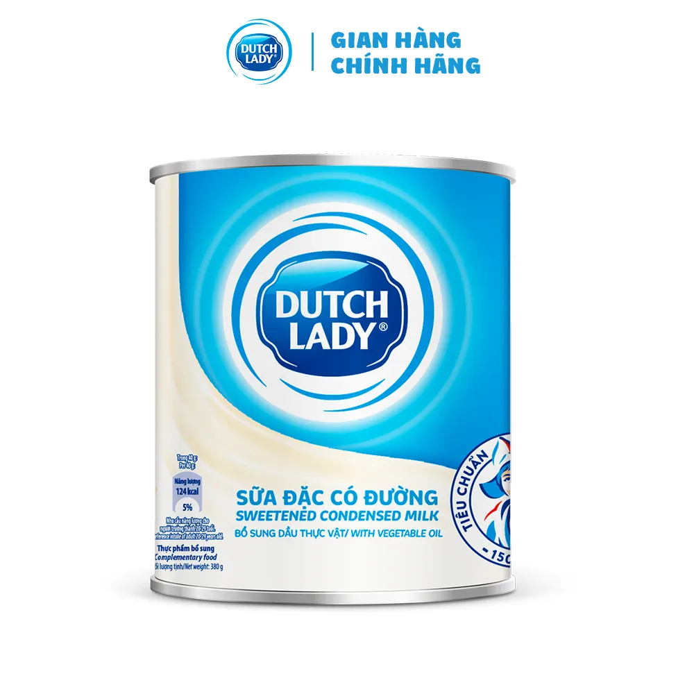 Ảnh Kem Đặc Có Đường Dutch Lady Lon 380g 2