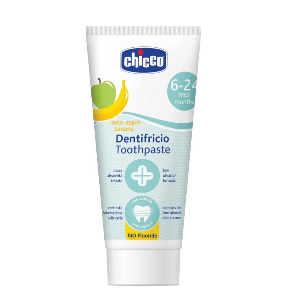 Ảnh Kem đánh răng hương Chuối - Táo Chicco 6M+ 50ml 2