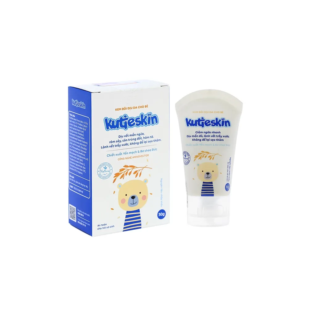 Ảnh Kem bôi dịu da Kutieskin cho bé 30g 1