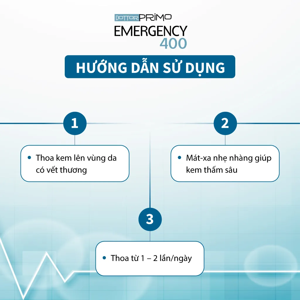 Ảnh Kem Bôi Vết Thương DottorPrimo Emergency 400 (30ml) - Dùng Cho Vết Trầy Xước, Dị Ứng, Côn Trùng Cắn 1