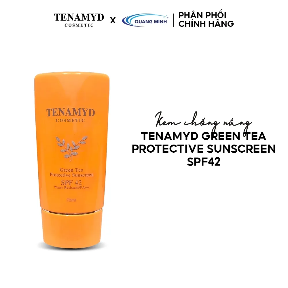 Ảnh Kem chống nắng trà xanh SPF42/PA++ Tenamyd Cosmetic 1