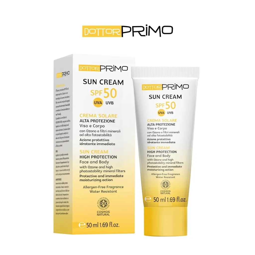 Ảnh Kem Chống Nắng Vật Lý DottorPrimo Sun Cream SPF50 - Dành Cho Da Mụn Và Da Nhạy Cảm 50ml 2