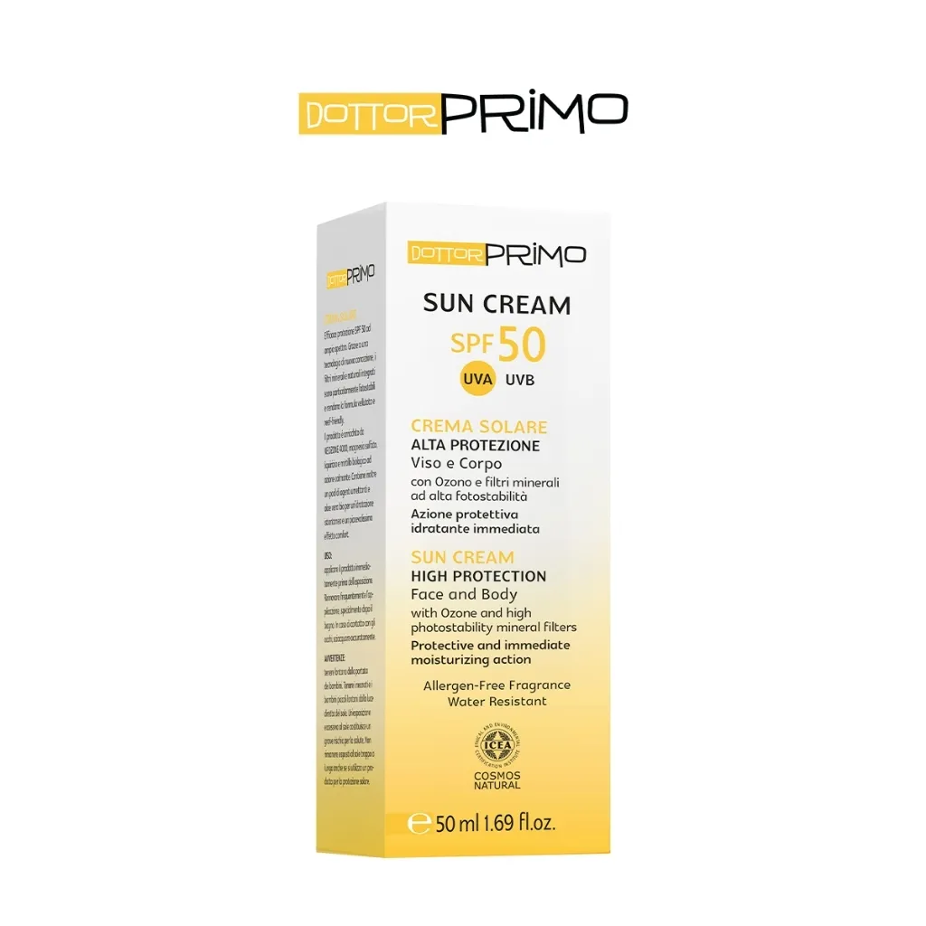 Ảnh Kem Chống Nắng Vật Lý DottorPrimo Sun Cream SPF50 - Dành Cho Da Mụn Và Da Nhạy Cảm 50ml 3