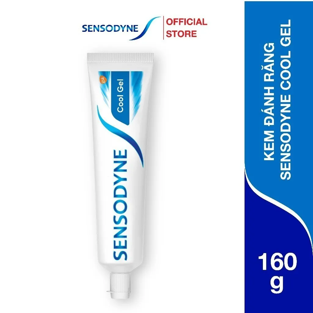 Ảnh Kem đánh răng SENSODYNE Cool Gel 160g giúp giảm ê buốt hiệu quả với hương bạc hà mát lạnh 1
