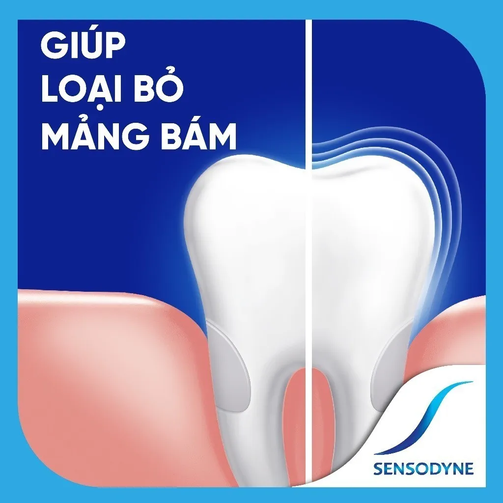 Ảnh Kem đánh răng SENSODYNE Cool Gel 160g giúp giảm ê buốt hiệu quả với hương bạc hà mát lạnh 4