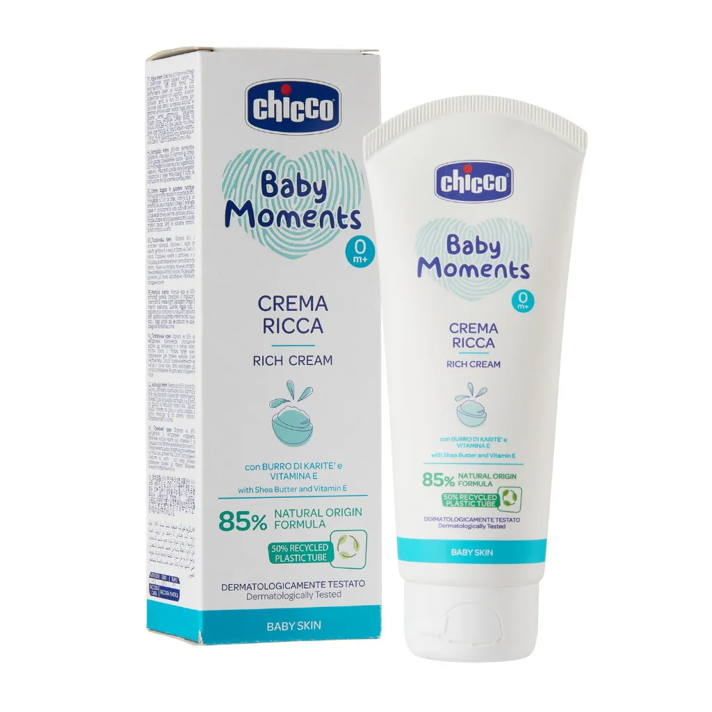 Ảnh Kem dưỡng ẩm chứa Omega và Vitamin E Chicco 0M+ 100ml 3