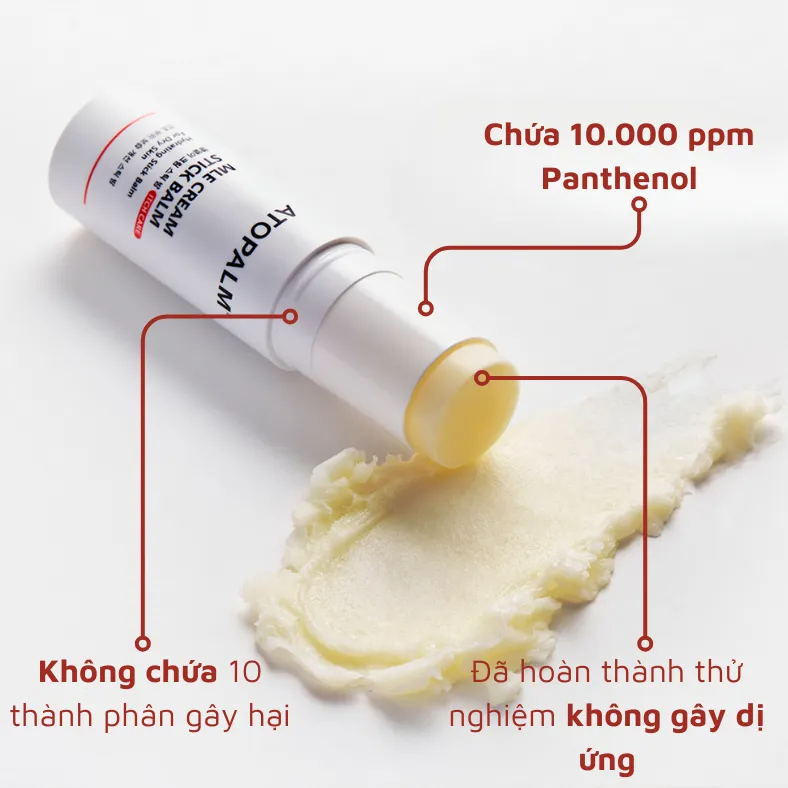 Ảnh Kem dưỡng ẩm dạng thỏi MLE Atopalm 10G - ATOPALM MLE CREAM STICK BALM 3