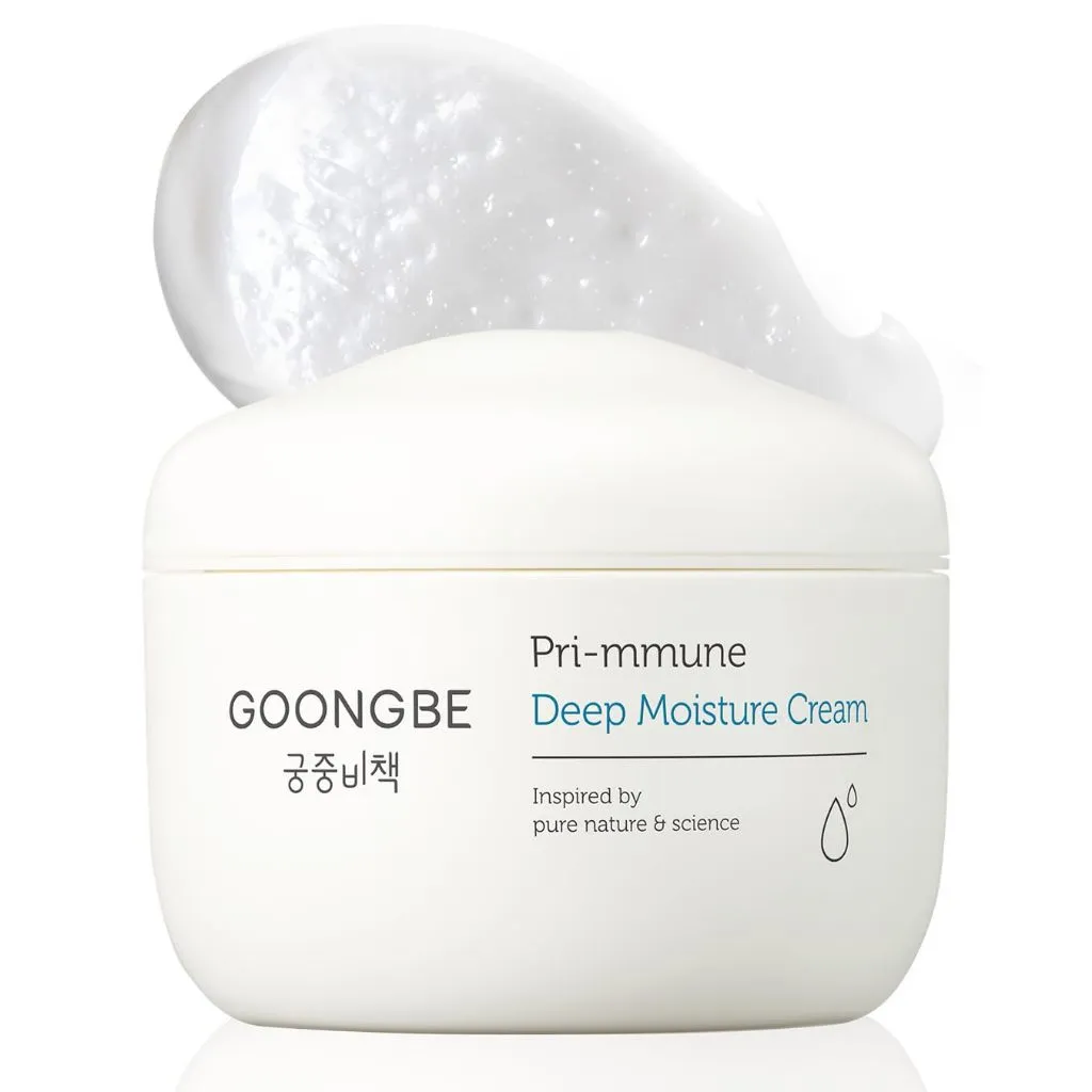 Ảnh Kem Dưỡng Ẩm GOONGBE Bản Chuyên Sâu Chứa Hạt Siêu Dưỡng Primmune Deep Moisture Cream 100ml 1