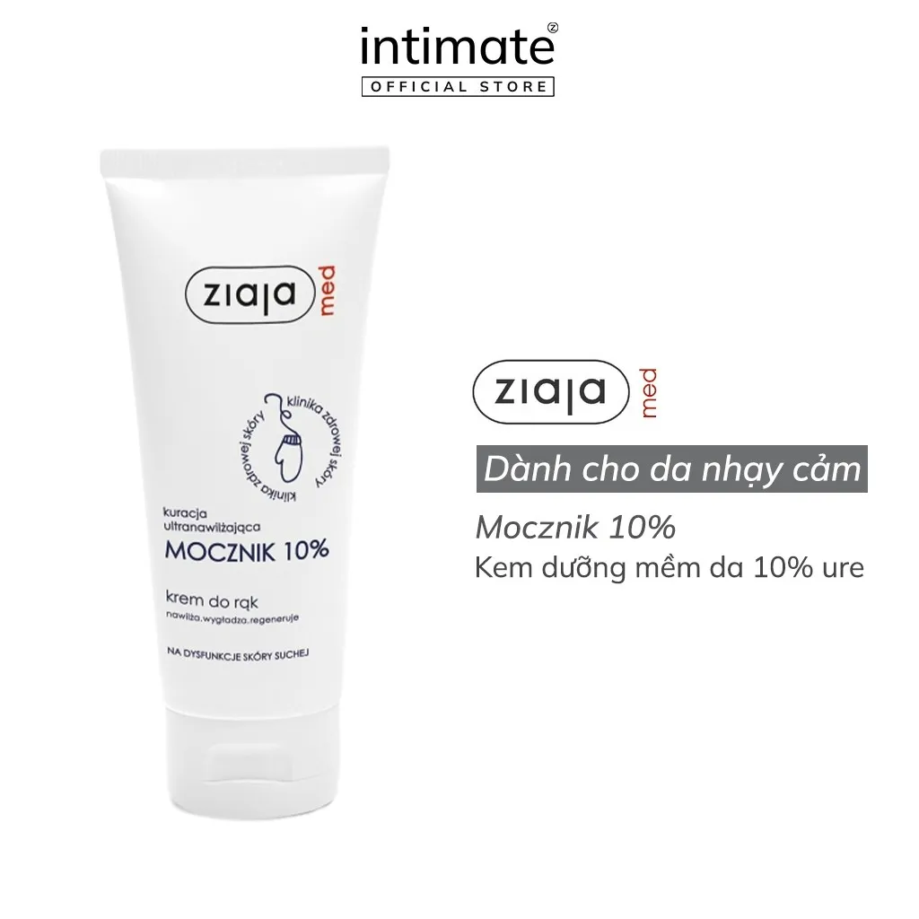 Ảnh Kem Dưỡng Mềm Da 10% Urê Ziaja Med Hỗ Trợ Dưỡng Ẩm, Giảm Thô Ráp Và Nứt Nẻ 100ml 1