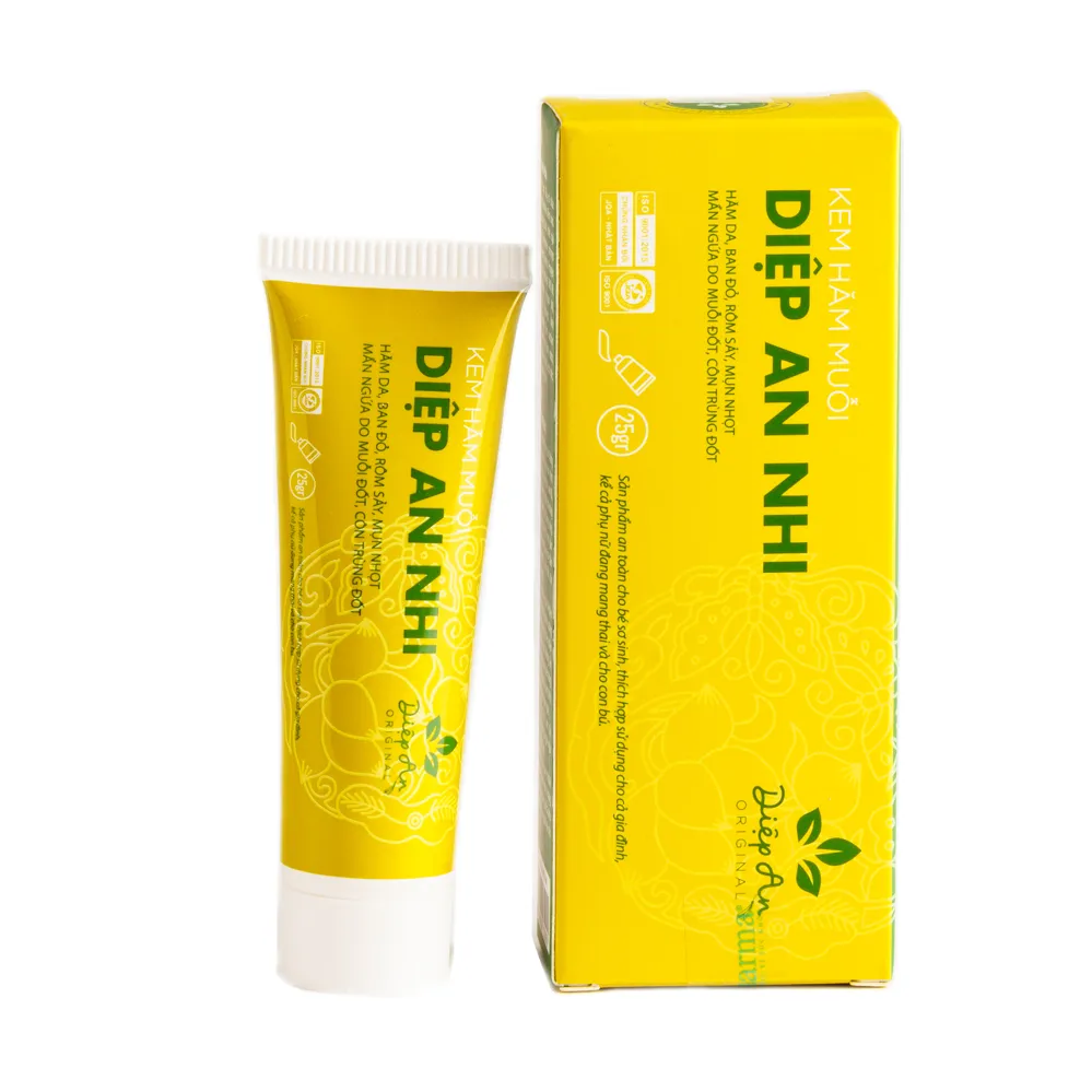 Ảnh Kem hăm muỗi Diệp An Nhi giúp giảm ngứa, làm dịu vết muỗi đốt, hăm da, hông ban, ngứa dị ứng và côn trùng đốt, an toàn 2