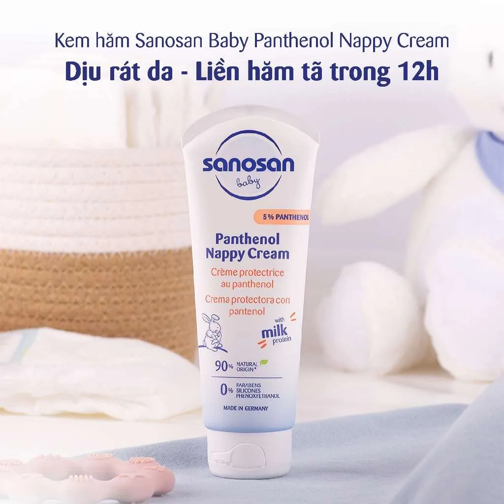 Ảnh Kem hăm Sanosan Baby Panthenol Nappy Cream 100ml 2