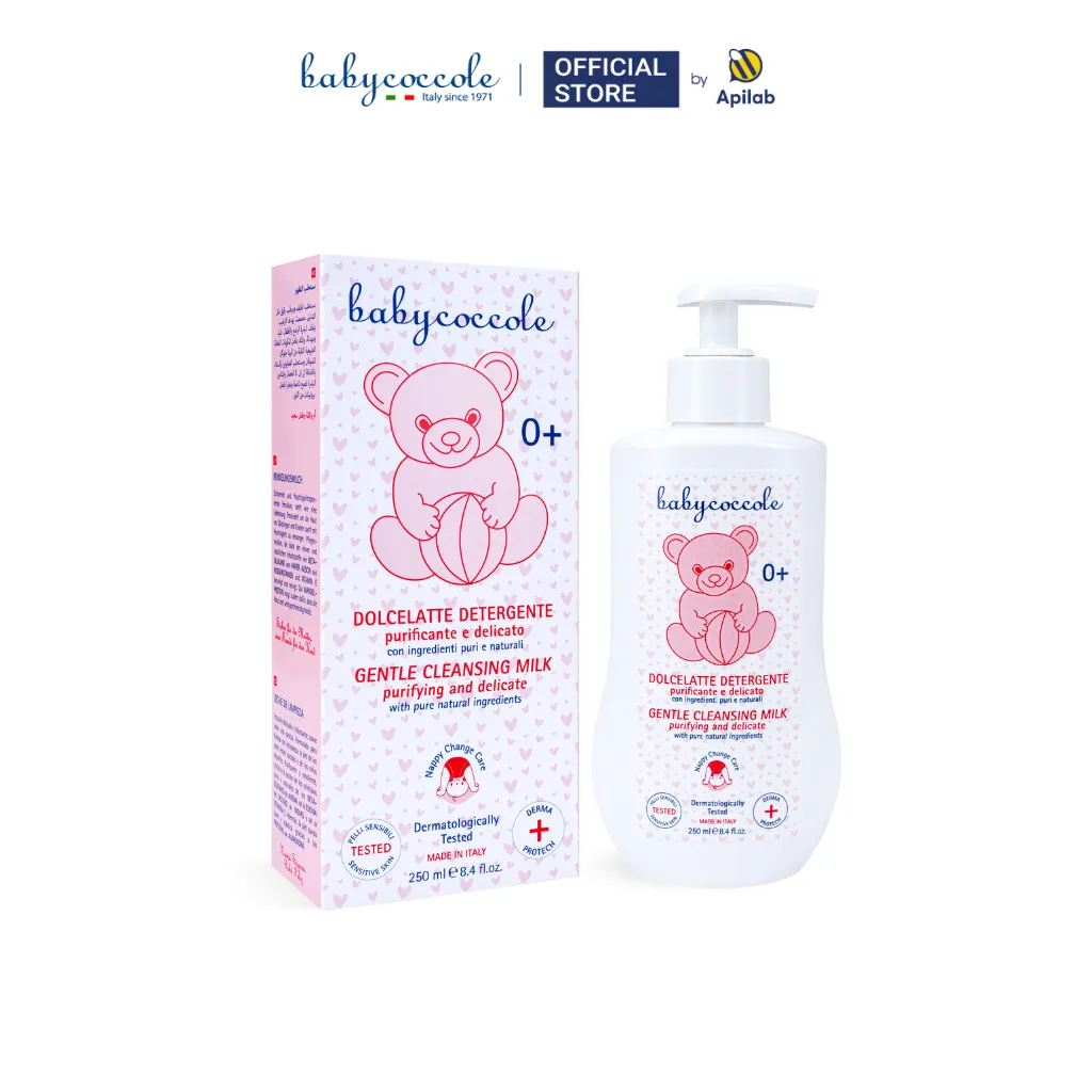 Ảnh Kem thay tã bỉm cho bé Babycoccole 0M+ làm sạch, ngừa hăm & giảm rôm sảy 250ml 3
