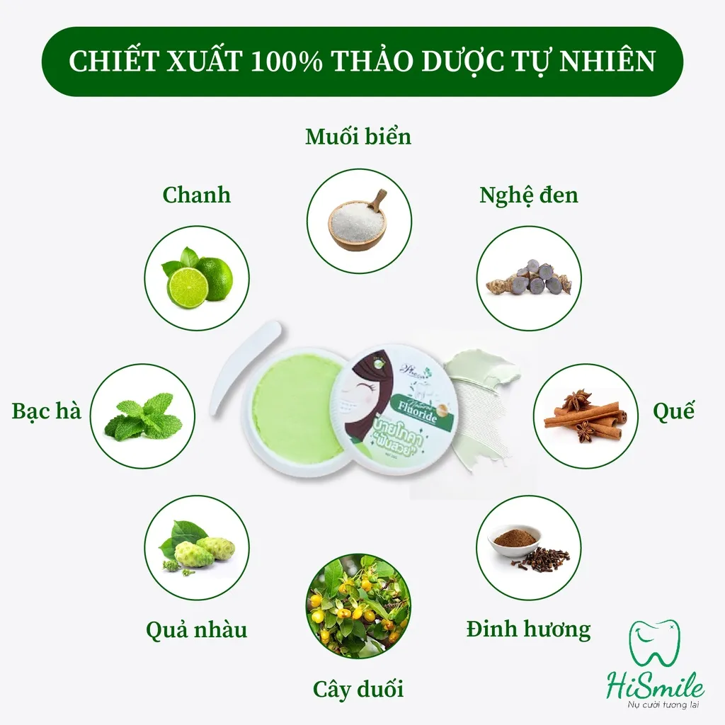 Ảnh Kem trắng răng, thơm miệng Phoca by ThaiLan 25g 1
